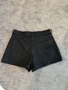 90’s Cutoff Black Denim Shorts